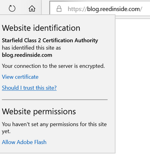 SSL Certificate